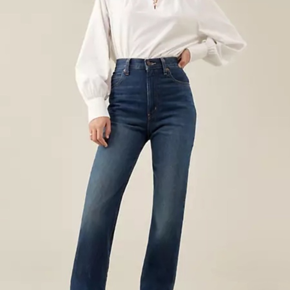 NEW WOMEN’S LEVIS HIGH RISE STRAIGHT JEAN